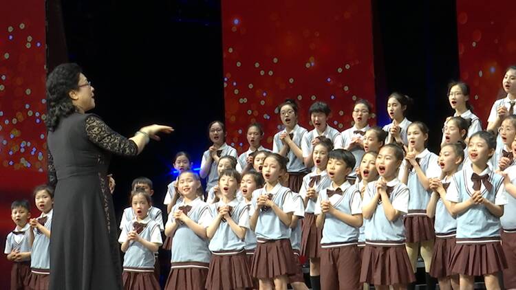 威海慶祝六一國際兒童節少兒合唱音樂會舉行