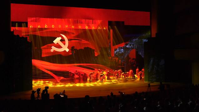 潍坊：重温红色故事 庆祝建党百年