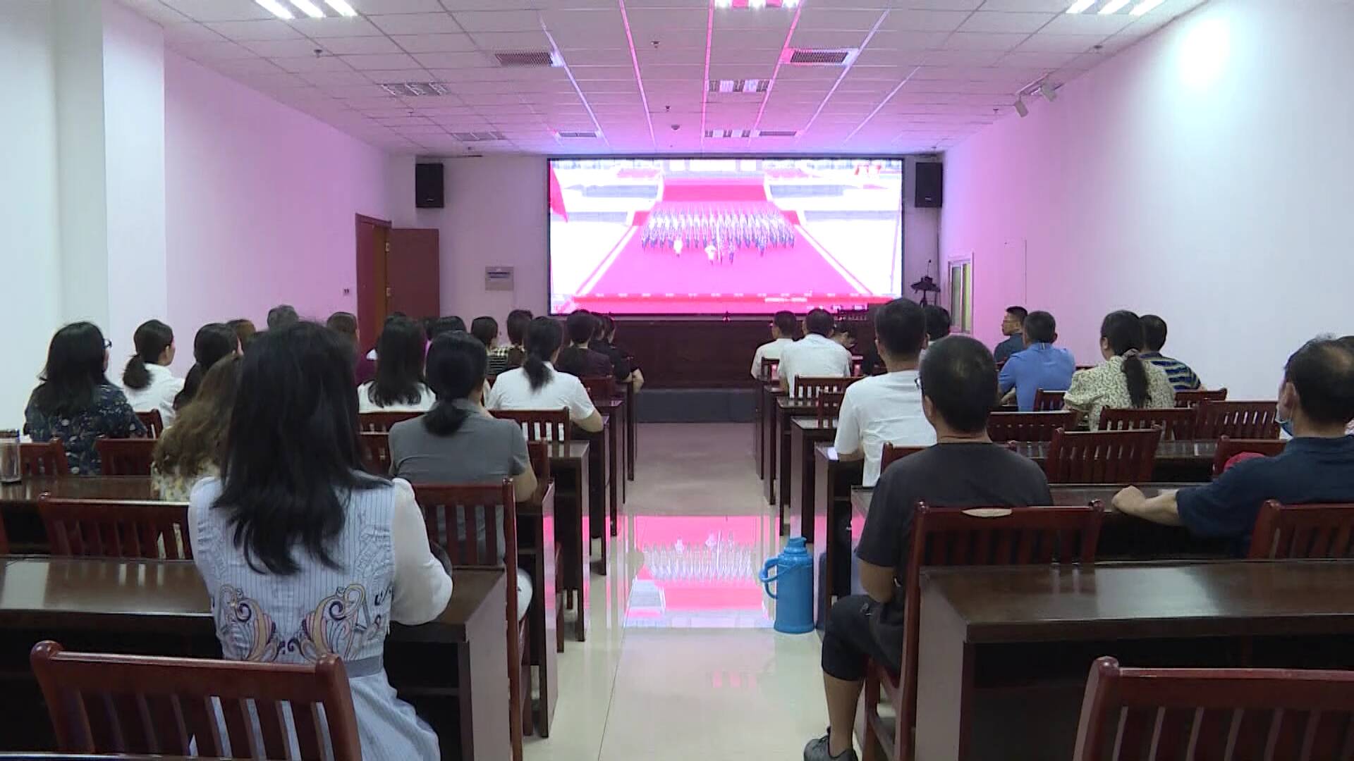 庆祝中国共产党成立一百周年大会在临沂临沭县引发热烈反响