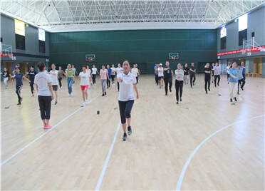 推广普及工间操和健身气功 潍坊市直机关企事业单位有了“体育委员”
