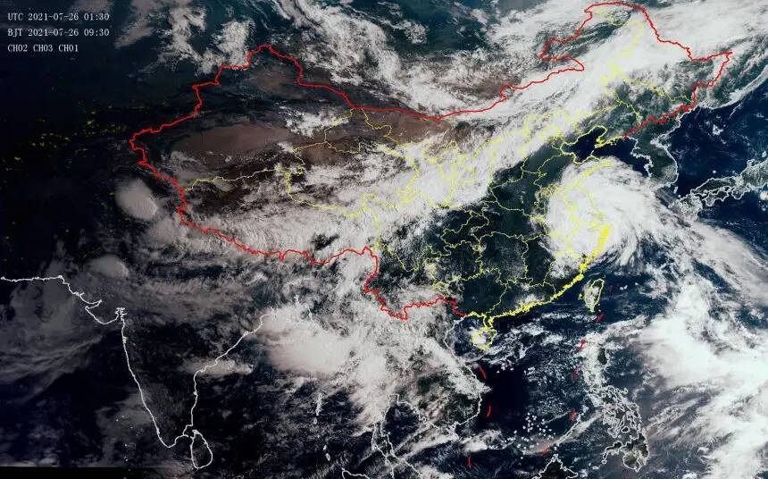 局部特大暴雨！台风“烟花”29日或将从鲁东南进入山东，全省大部分地区有暴雨