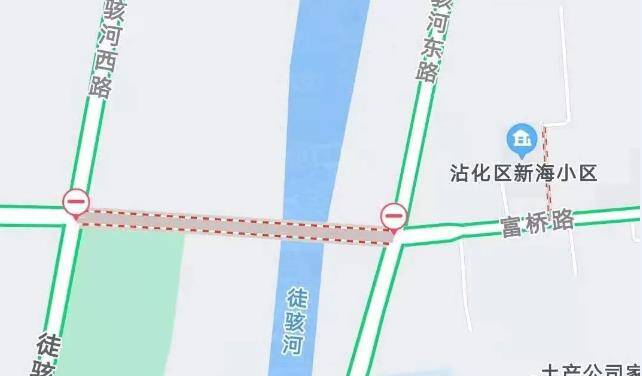 注意绕行！滨州沾化彩虹桥封闭施工造成富国大桥车流量激增路面拥堵