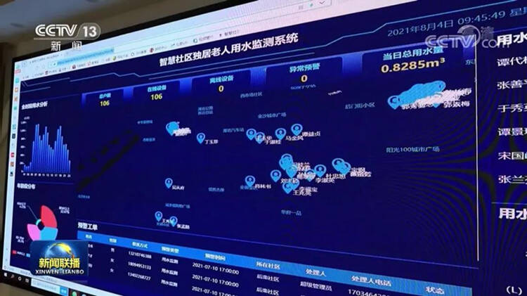 水表能“守护”独居老人安全？潍坊市奎文区智能水表受到央视新闻联播头条关注凤凰联盟登录(图2)