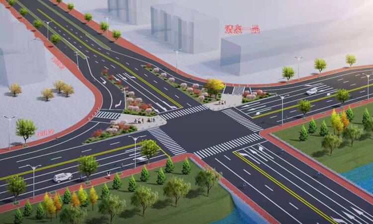 聊城冠县滨河路即将改造提升并实行交通管制，改造后将变成这样