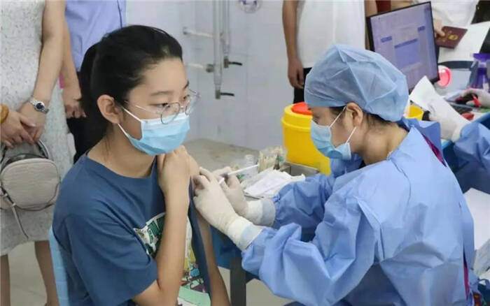 组图丨东营区启动12至14岁人群新冠病毒疫苗接种工作