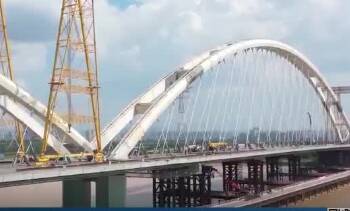 省会新观察丨齐鲁黄河大桥吊索安装全部完成