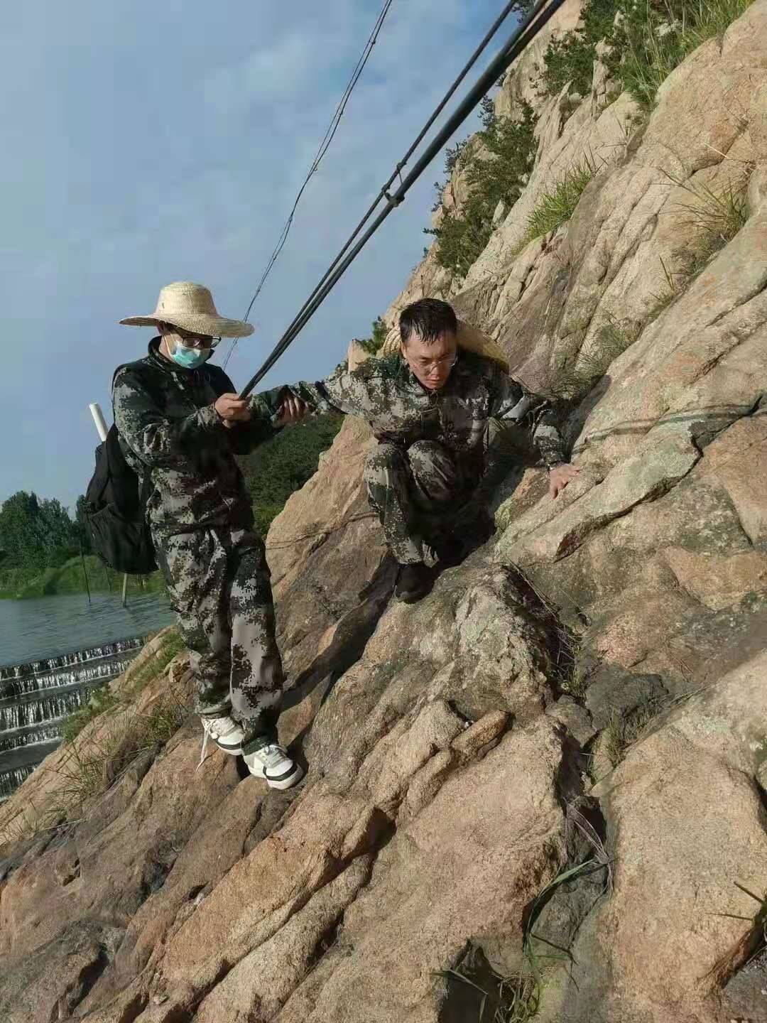 山东省煤田地质局第一勘探队参加国家林地样地监测工作