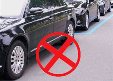 @潍坊人，小蓝框内停车出现以下6种违法情形会被罚