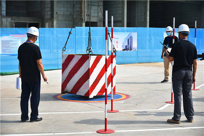 2021全省工程建设行业吊装职业技能竞赛青岛选拔赛启动仪式在青岛举行
