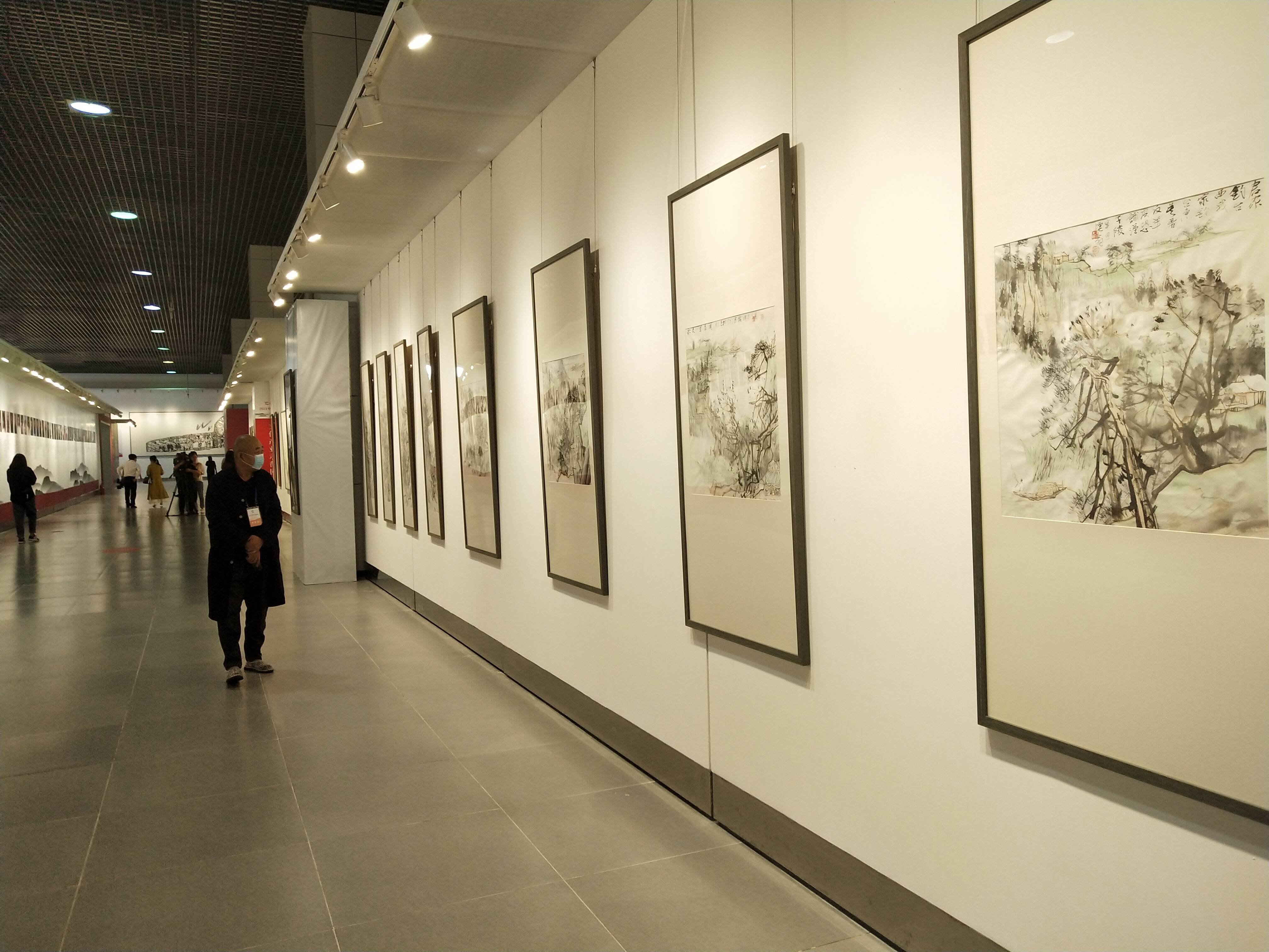 2021中国青州书画年会开幕 千余幅作品 线上“云展览”