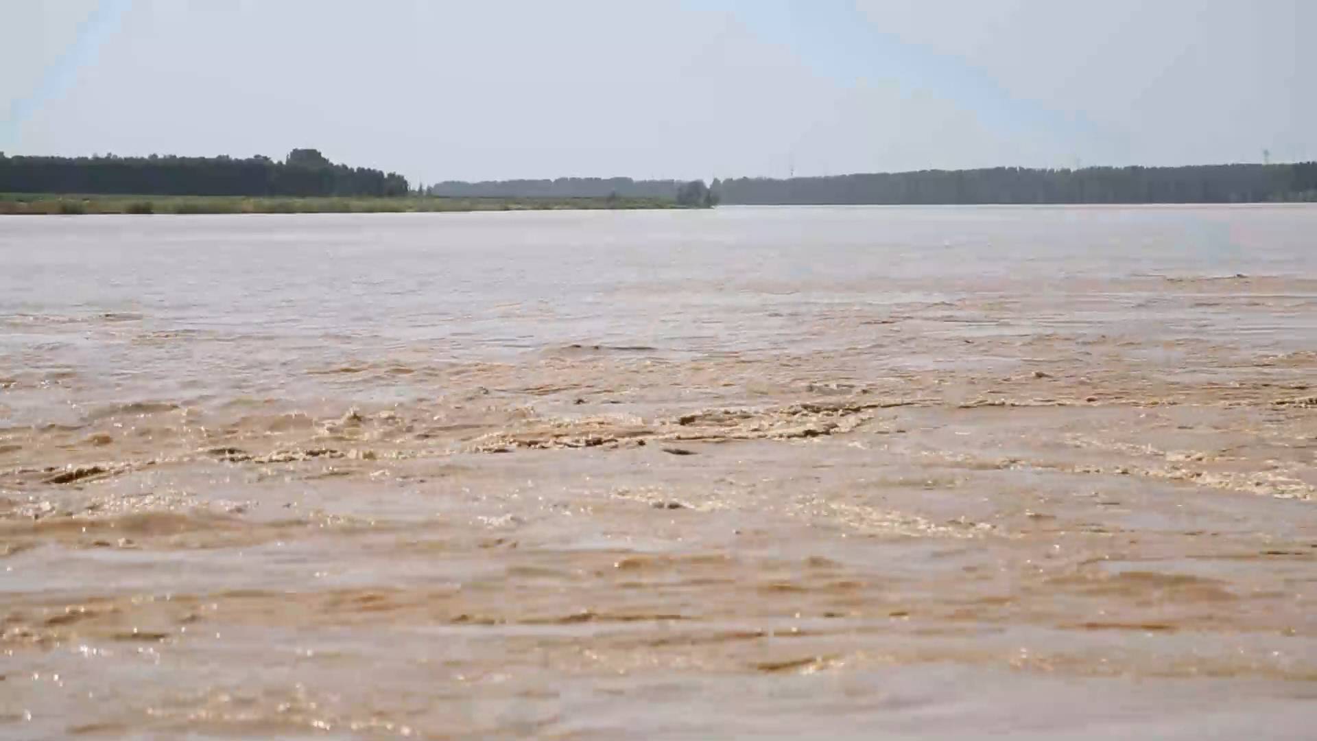 10月1日黄河惠民河段流量为5000立方米每秒左右 大流量还将持续1周以上