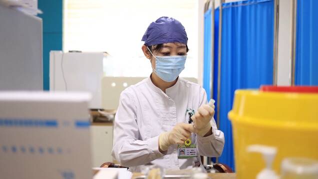 潍坊昌乐县开设21处接种点 加快接种新冠疫苗“加强针”