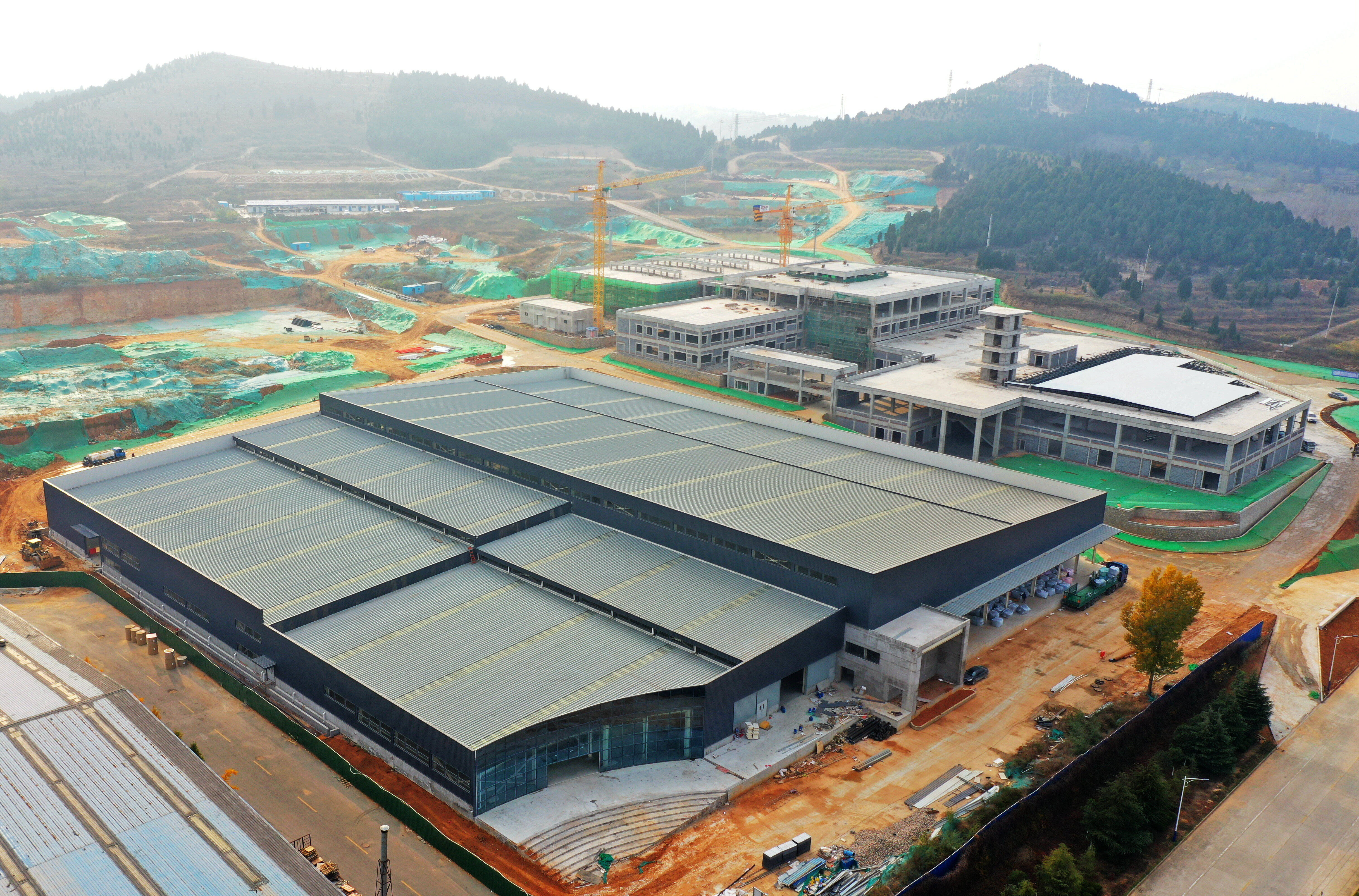 比学赶超争创一流丨平阴绿色建材产业园每年为全市减少23万吨煤炭消耗