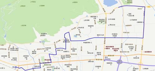 11月20日泰安70路公交开通试运行 24路公交线路同步优化调整