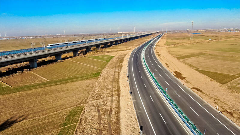 国道513陵城区绕城段公路正式通车穿城而过变绕城而行