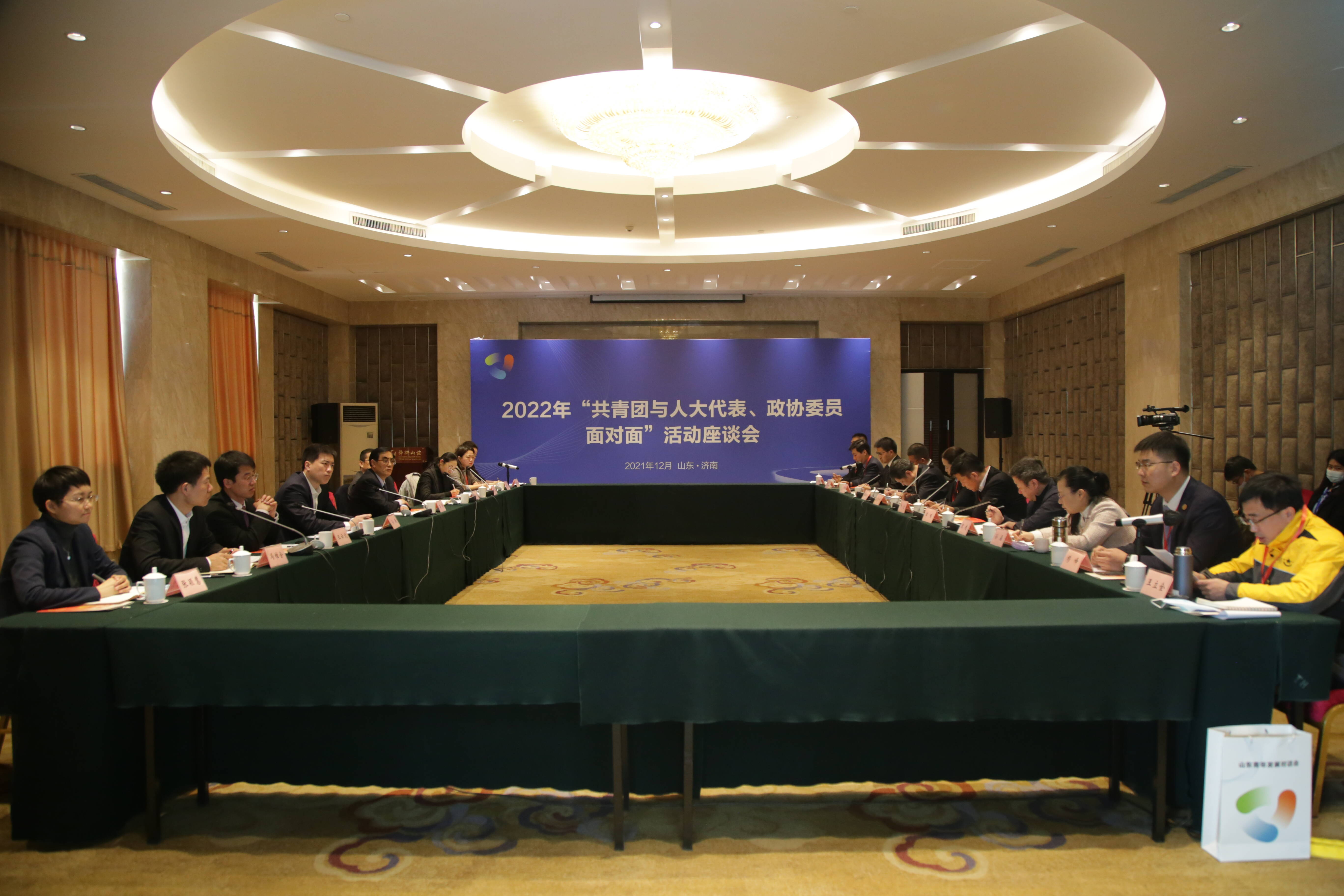 2022年山东省“共青团与人大代表、政协委员面对面”活动座谈会举行