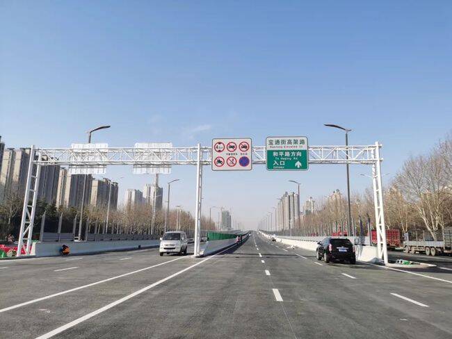 潍坊宝通街快速路2022年1月1日全线通车