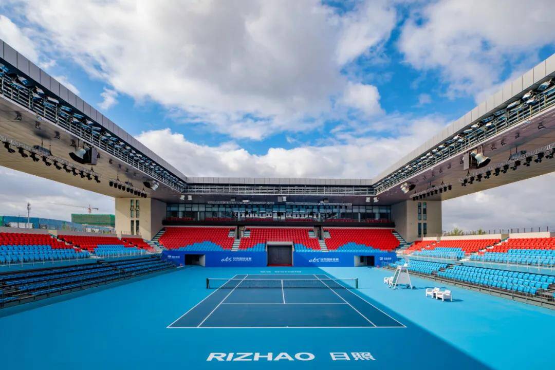 山东省第25届运动会网球赛事41片室内外专业场地已建成投入使用