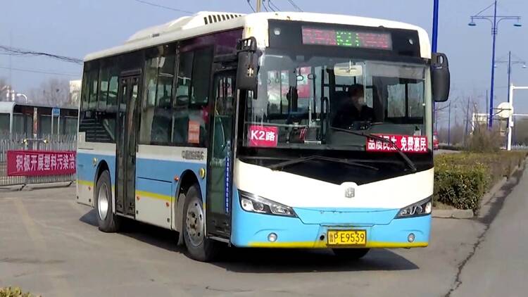 高唐县公共交通有序恢复运营