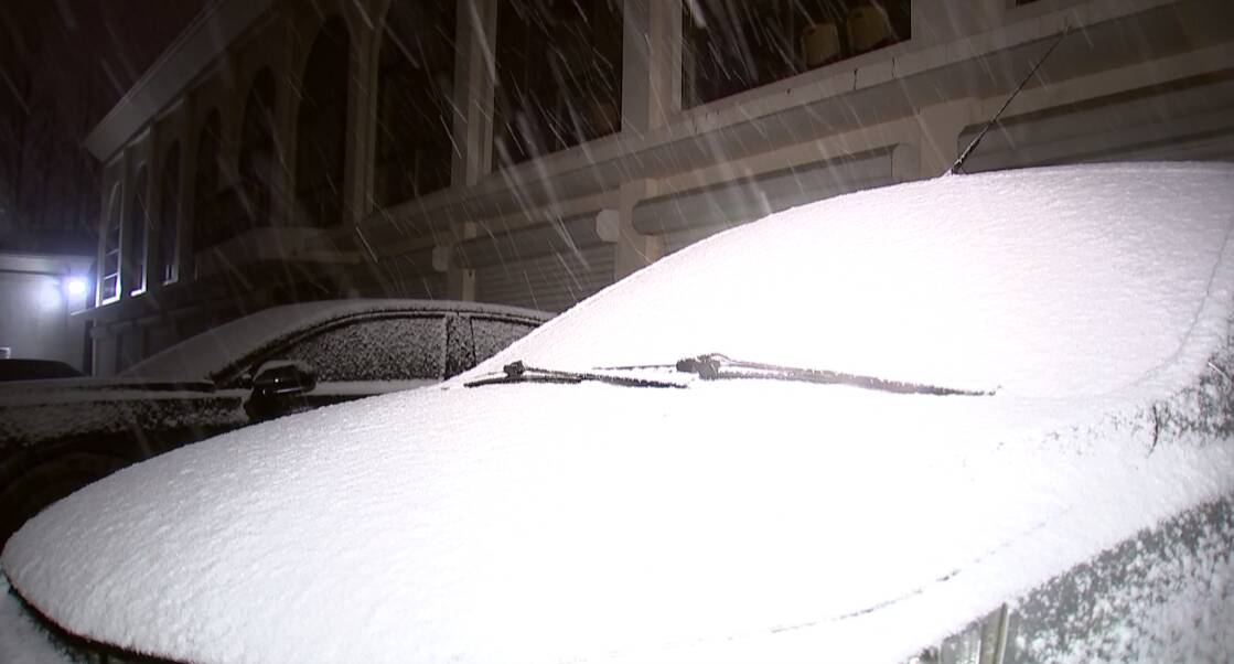 山东11个市出现降雪 东营、滨州等15地发布道路结冰黄色预警