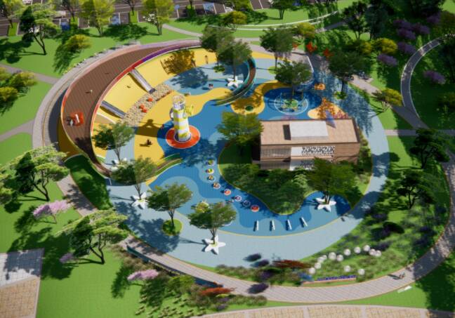 威海南海公园5月全新亮相，新区今年再建1处小游园