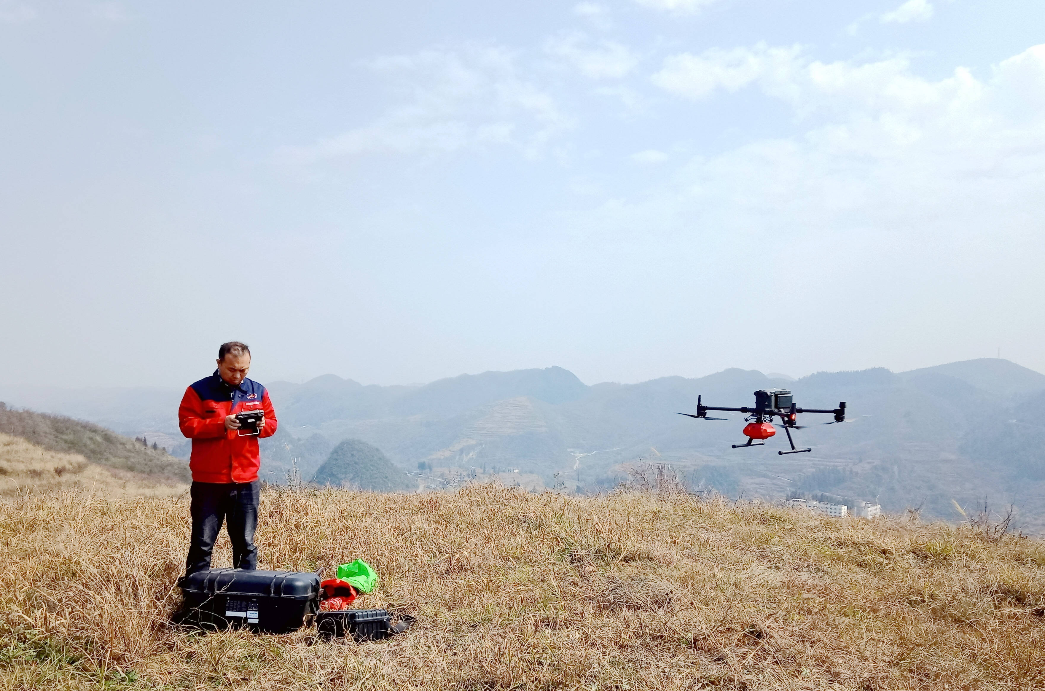 山东省煤田地质局第三勘探队承揽的贵州某煤矿水文补勘项目开工