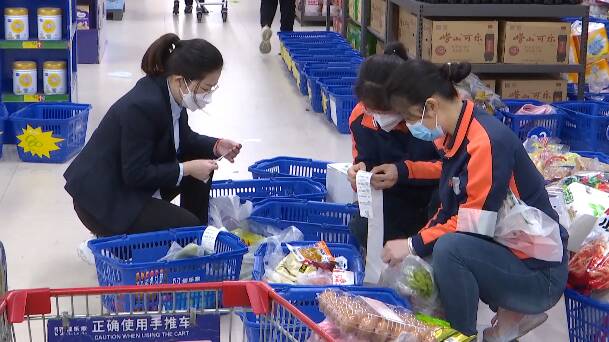 网上下单、准时送达！潍坊市坊子区68个小区享受到了“线上菜篮子”服务