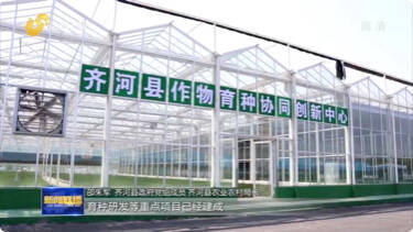【山东新闻联播】齐河：国家现代农业产业园加快建设，一季度完成投资1.82亿元