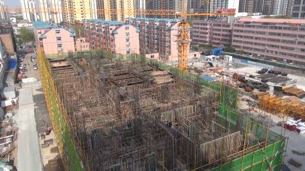 10天完成一层框架施工 昌乐县项目建设“大提速”