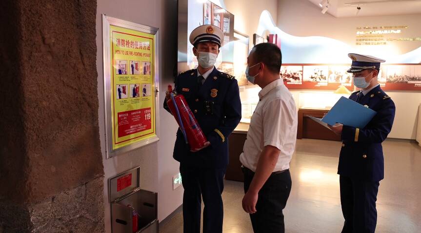 济宁消防加强景区及周边消防巡查 确保游客安全