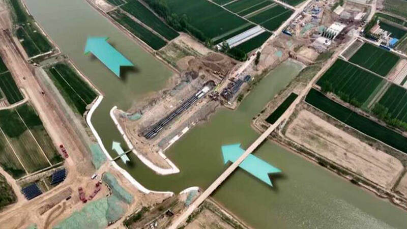 德州市城区供水管道工程已投资3.23亿元，穿越马颊河主河槽管道焊接已完成70%