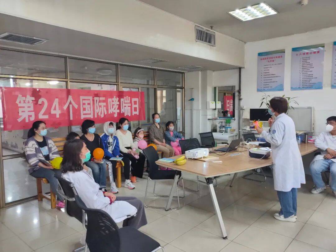 济南市人民医院开展哮喘宣教活动