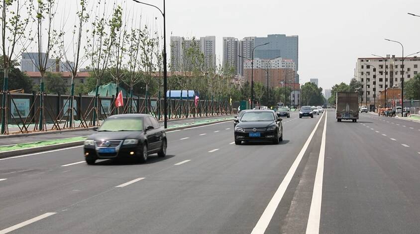 济宁共青团路快速化改造项目顺利完成全线通车