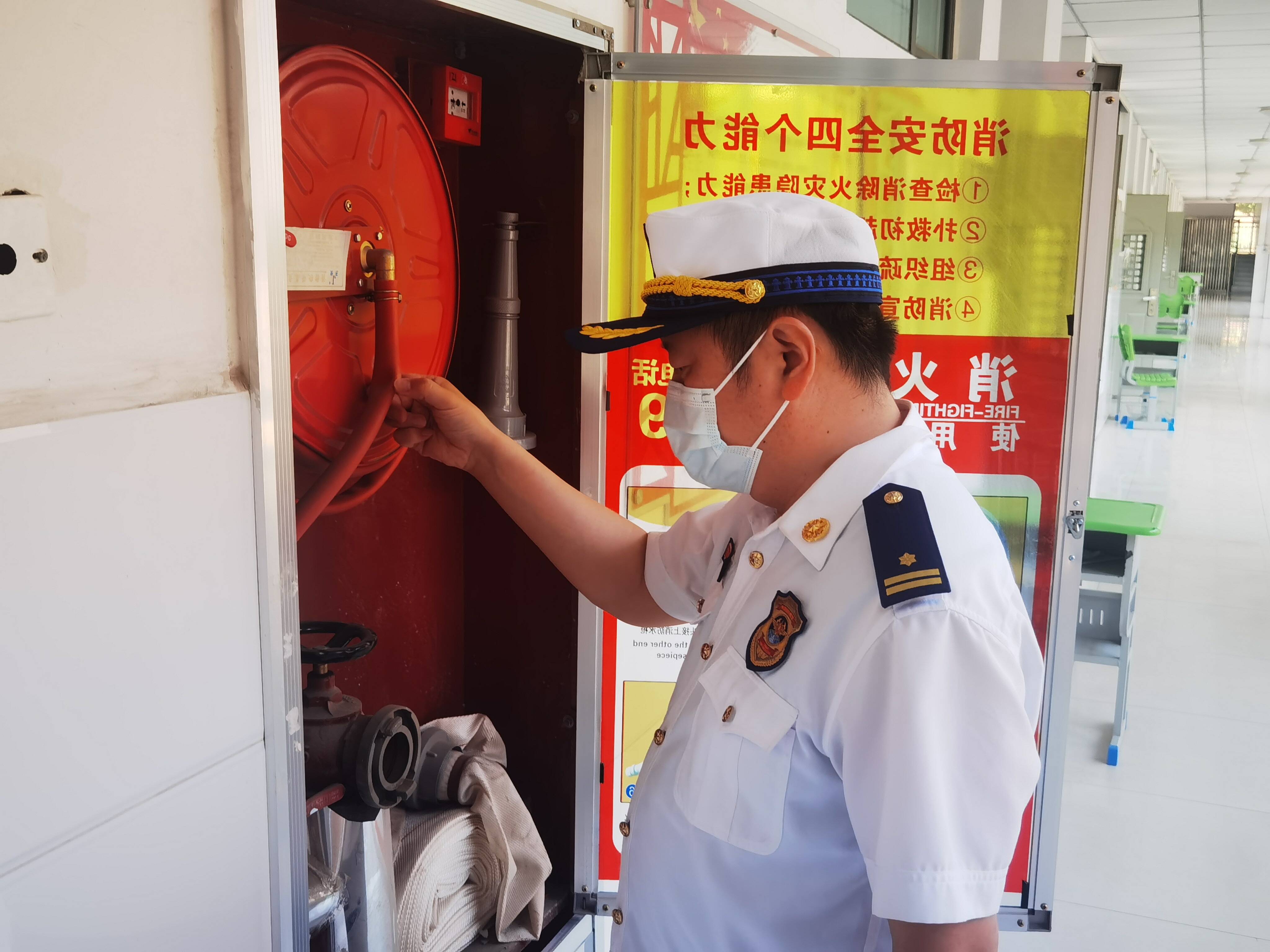 护航高考！济南消防联合公安开展考点消防安全检查 为考生撑起“保护伞”