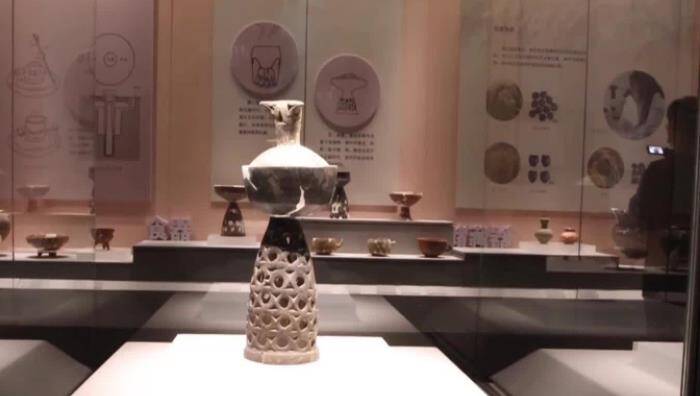 滕州市岗上遗址300多件文物在山东博物馆首次展出