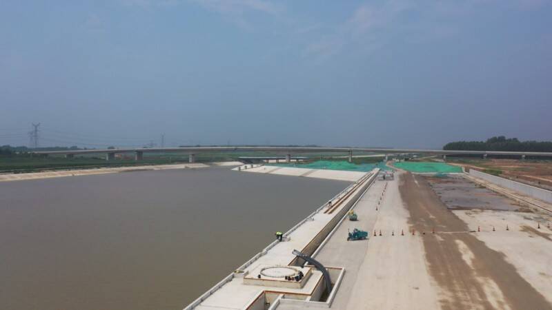 高青县小清河复航工程已完成85% 年底基本达到通航条件