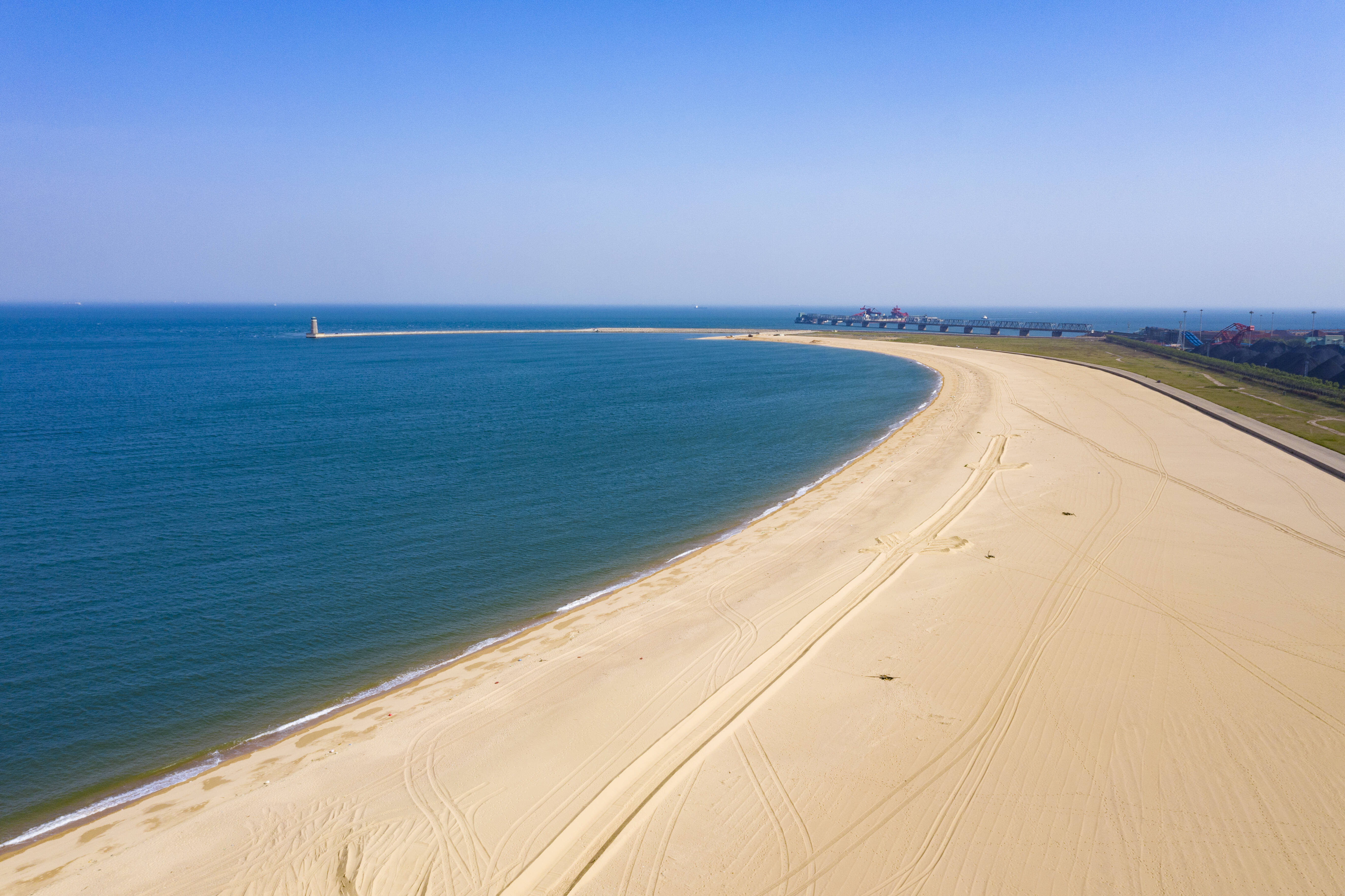 港口雄开万里流山东港口日照港海龙湾退出一片港还城市一条金腰带