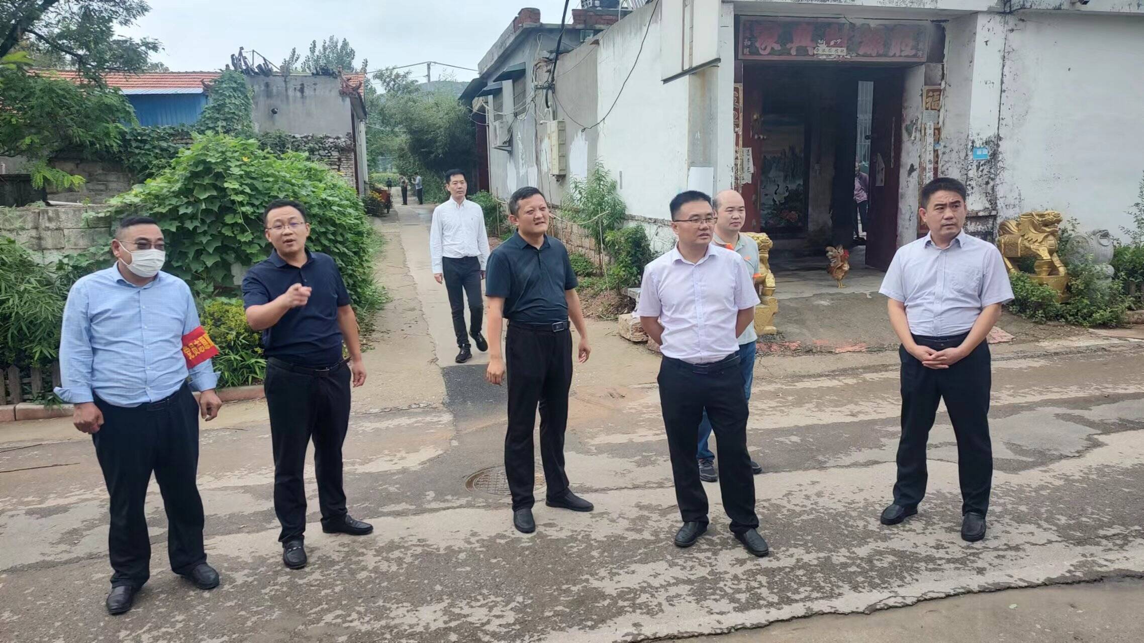 山东省住建厅济宁市住建局到微山县两城镇开展第六批中国传统村落申报