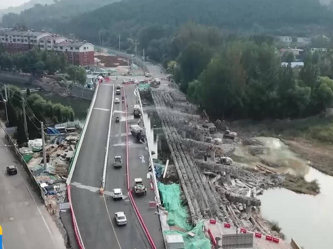 省道103旅游公路柳埠大桥新桥已通车！老桥9月15日完成拆除