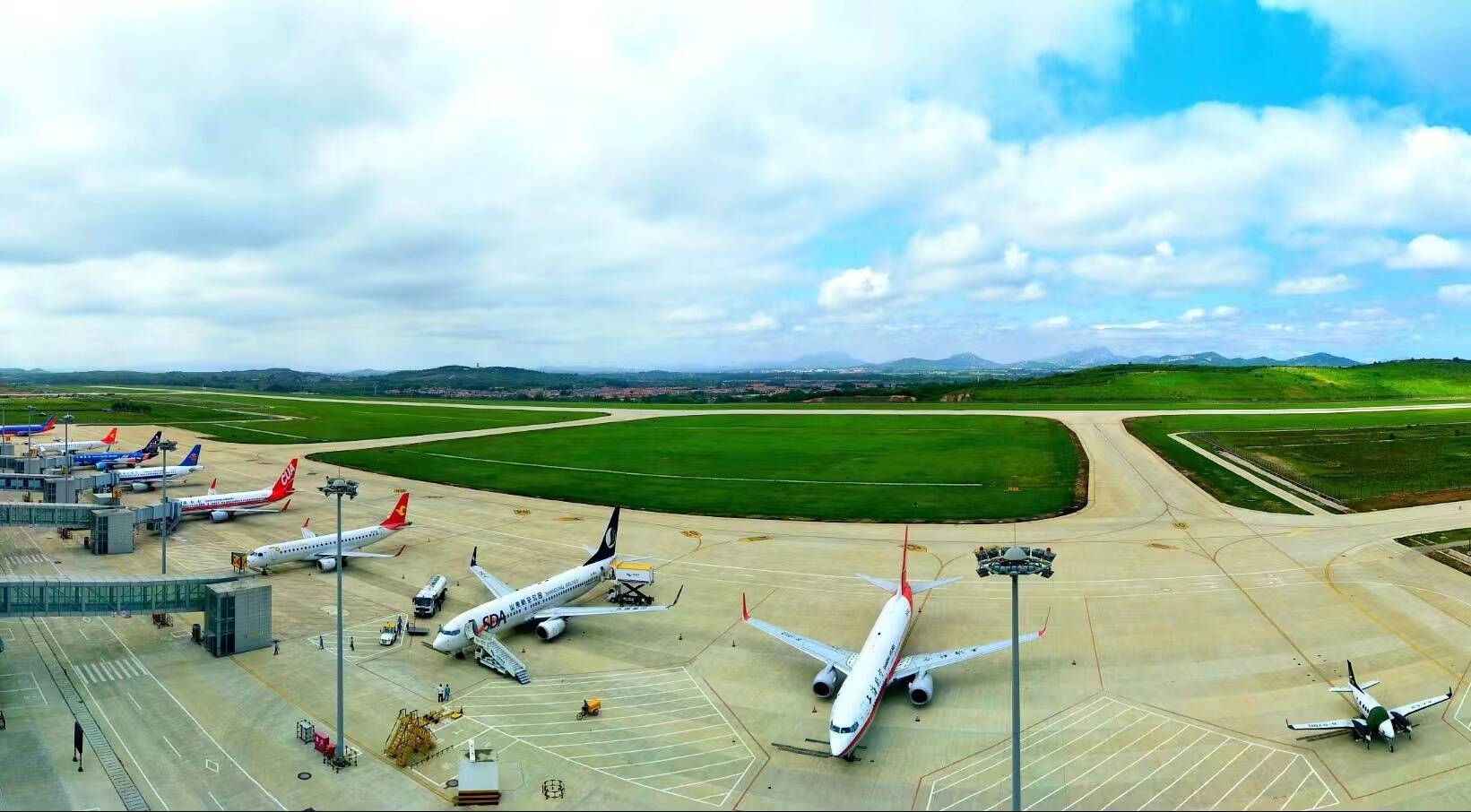 山东机场即将迎来新航季 日均计划航班量超1000架次