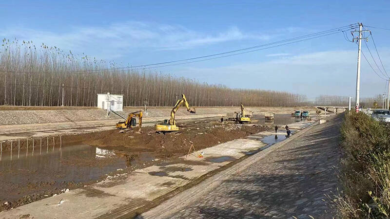 德州潘庄引黄灌区：改造渠首拦沙段 改善干渠引水条件
