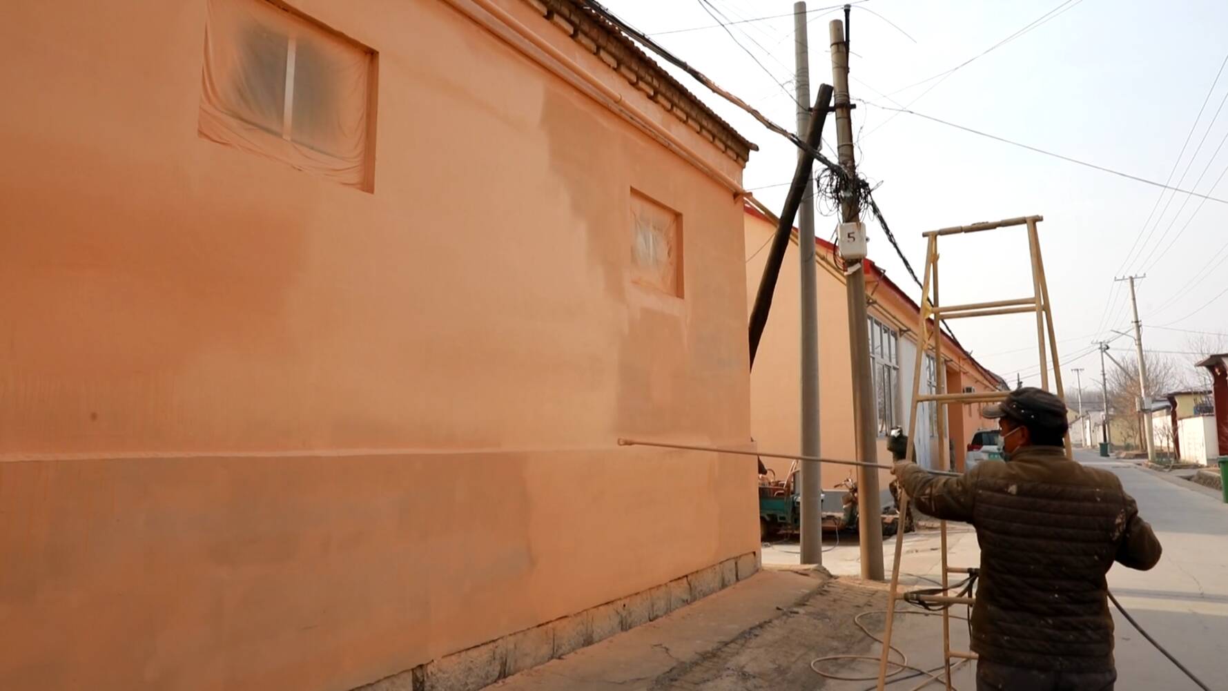 利津：2140户农村自建房外墙保温工程顺利完工