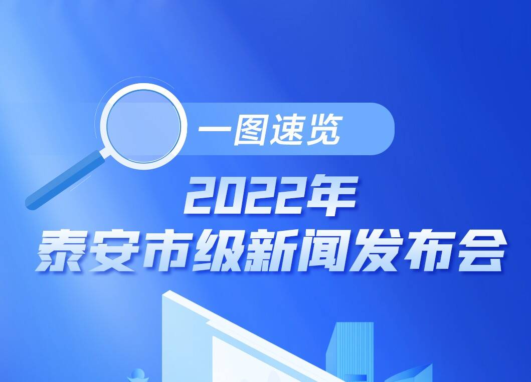 网画丨一图速览2022年泰安市级新闻发布会