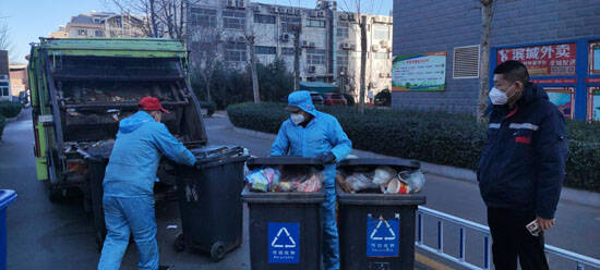 数字春节丨滨州市城管局800余名一线工人 清运垃圾1400吨