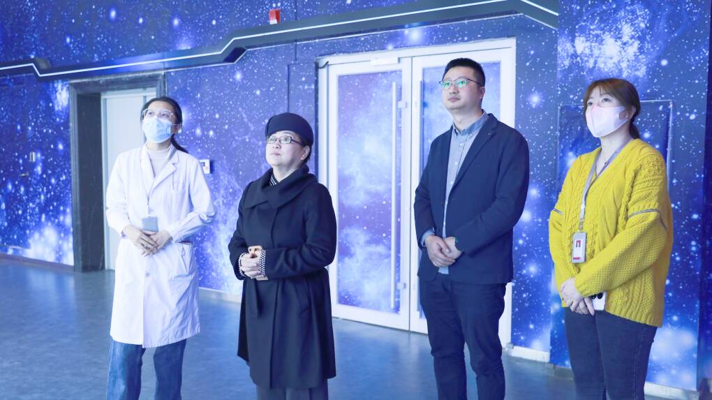 中国医药生物技术协会皮肤软组织修复重建技术分会主任委员汤苏阳到