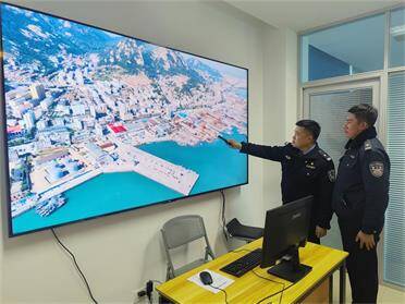 海岸警察石岛所：启用“无人机” 助力岸线管理效能