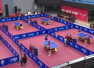 全国青年乒乓球锦标赛在威海南海新区开赛