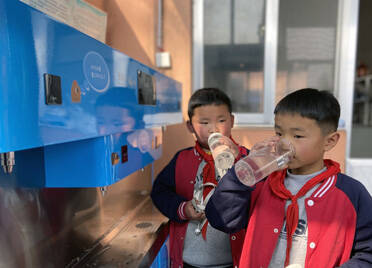 临朐：乡村小学有了“干净水”