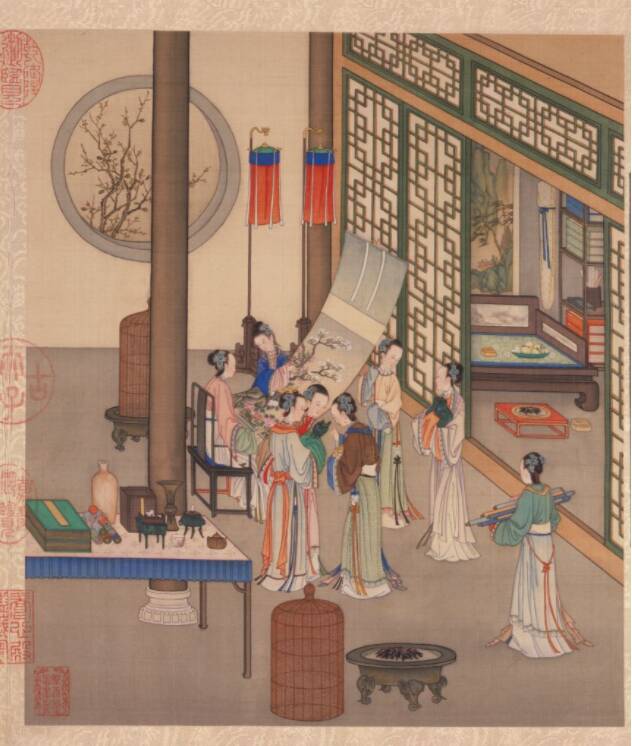 中国古代女性的日常生活 都藏在这些古画里