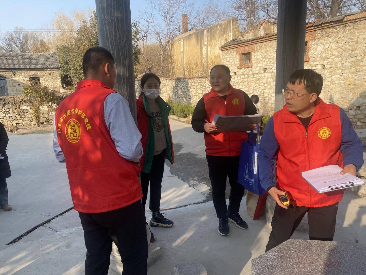 中国文化遗产研究院赴泰安市指导红色标语类革命文物实地勘查工作